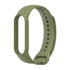 SILIKONSKI PAŠEK ZA XIAOMI MI BAND 5 / 6 / 6 NFC / 7 HEYBAND ICON VOJAŠKA ZELENA