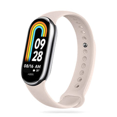 SILIKONSKI PAŠEK ZA XIAOMI MI BAND 8 / 9 / NFC HEYBAND ICON BEIGE