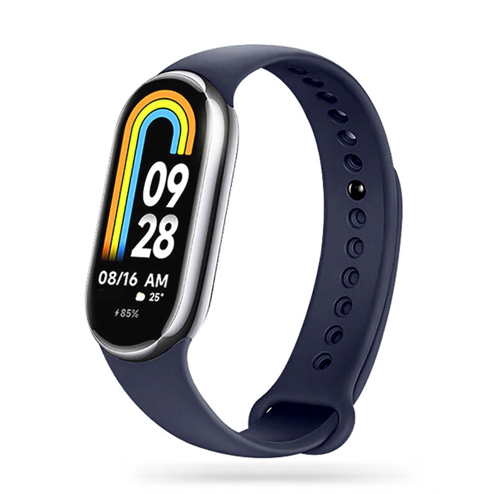 SILIKONSKI PAŠEK ZA XIAOMI MI BAND 8 / 9 / NFC HEYBAND ICON NAVY