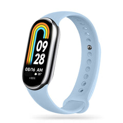 SILIKONSKI PAŠEK ZA XIAOMI MI BAND 8 / 9 / NFC HEYBAND ICON NEBESKO MODRA
