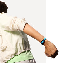 SILIKONSKI PAŠEK ZA XIAOMI MI BAND 8 / 9 / NFC HEYBAND IKONA VIOLET