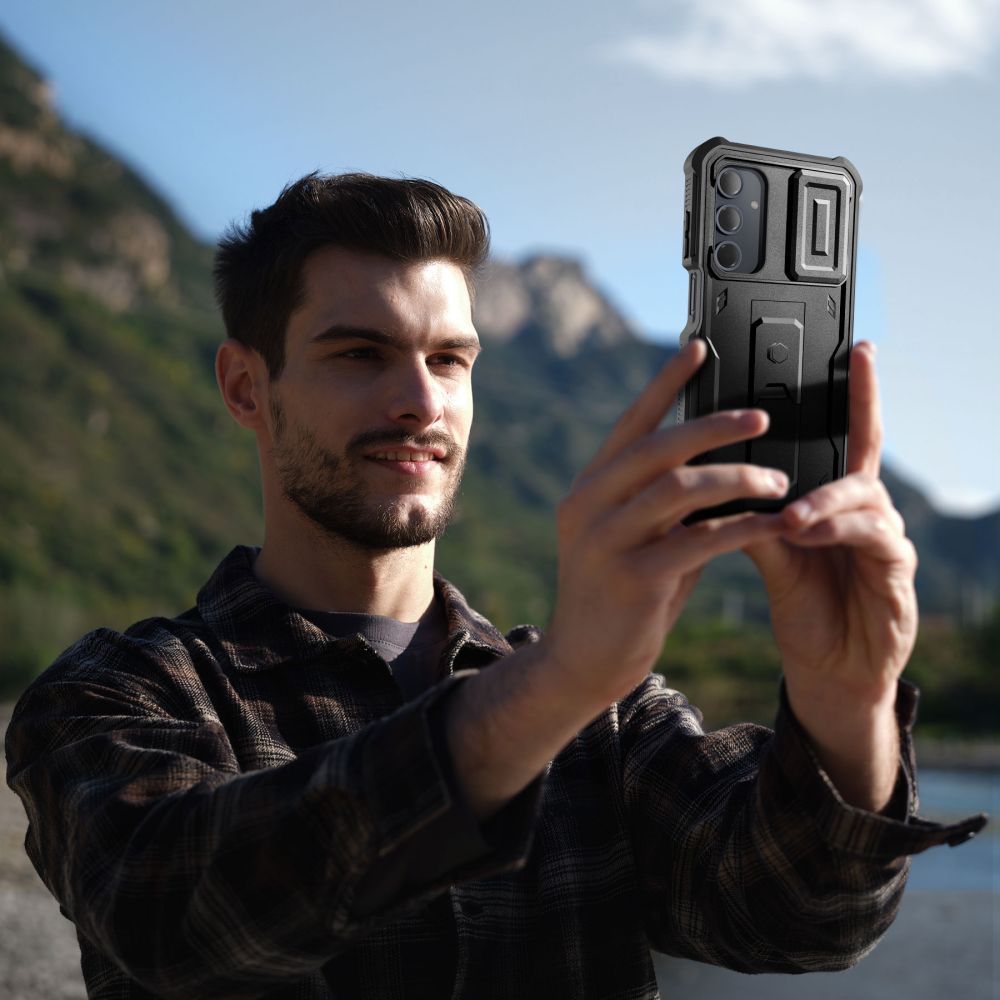 OVITEK TECH-PROTECT KEVLAR CAM+ GALAXY A16 4G / 5G ČRN.