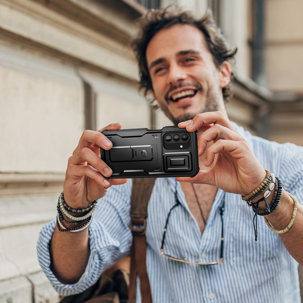 TECH-PROTECT KEVLAR CAM+ GALAXY A26 5G ČRNA