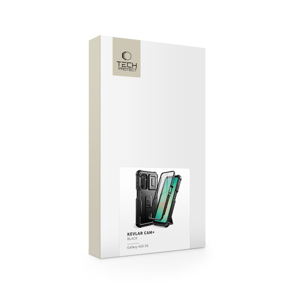 TECH-PROTECT KEVLAR CAM+ GALAXY A26 5G ČRNA