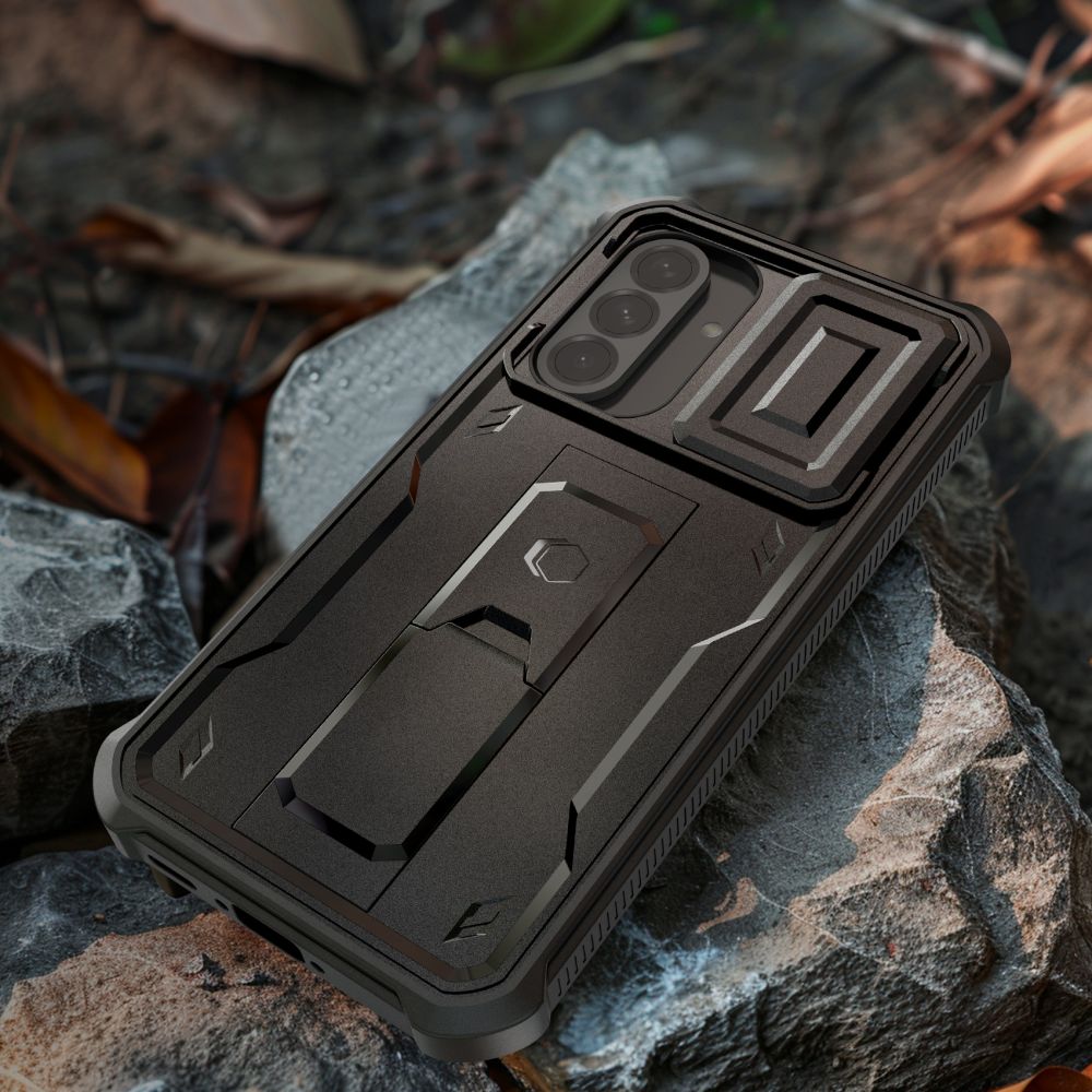 OVITEK TECH-PROTECT KEVLAR CAM+ GALAXY A56 5G ČRN.