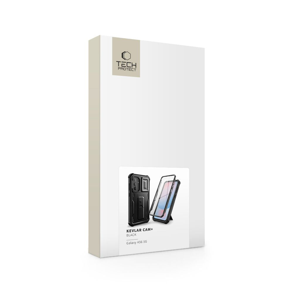OVITEK TECH-PROTECT KEVLAR CAM+ GALAXY A56 5G ČRN.
