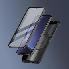 OVITEK TECH-PROTECT KEVLAR MAGSAFE+ GALAXY S25+ PLUS ČRN.