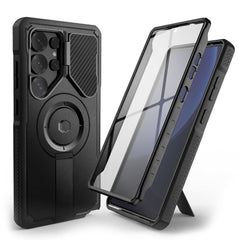 OVITEK TECH-PROTECT KEVLAR MAGSAFE+ GALAXY S25 ULTRA ČRN.