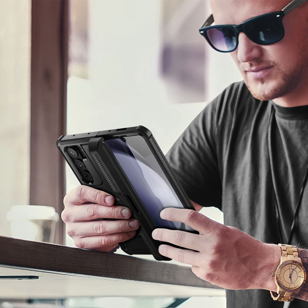 OVITEK TECH-PROTECT KEVLAR ZA TELEFON GALAXY Z FOLD 5 ČRN.