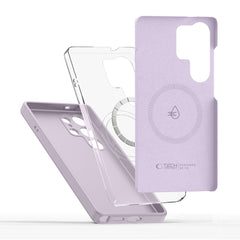 OVITEK TECH-PROTECT LIQUID SILICONE MAGSAFE GALAXY S25 ULTRA MAUVE