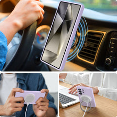 OVITEK TECH-PROTECT LIQUID SILICONE MAGSAFE GALAXY S25 ULTRA MAUVE