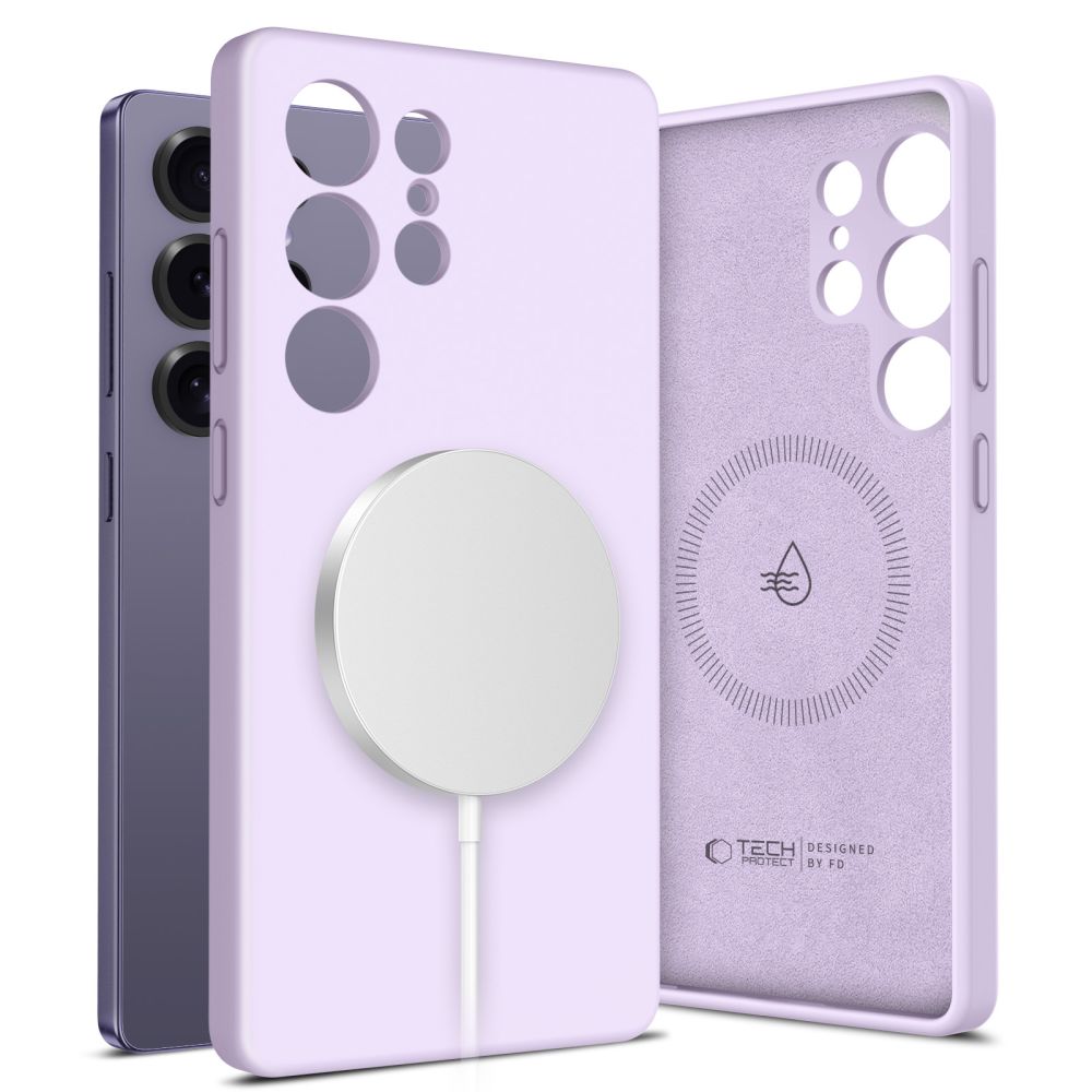 OVITEK TECH-PROTECT LIQUID SILICONE MAGSAFE GALAXY S25 ULTRA MAUVE