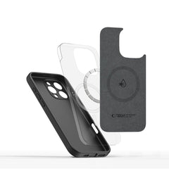 OVITEK TECH-PROTECT LIQUID SILICONE MAGSAFE IPHONE 16 PRO MAX ČRNA
