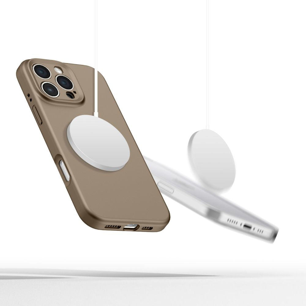 OVITEK TECH-PROTECT LIQUID SILICONE MAGSAFE IPHONE 16 PRO MAX ČOKOLADNO RJAVA