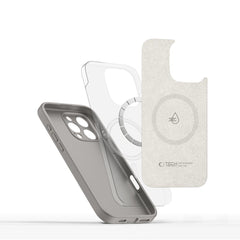 OVITEK TECH-PROTECT LIQUID SILICONE MAGSAFE IPHONE 16 PRO MAX STONE GREY