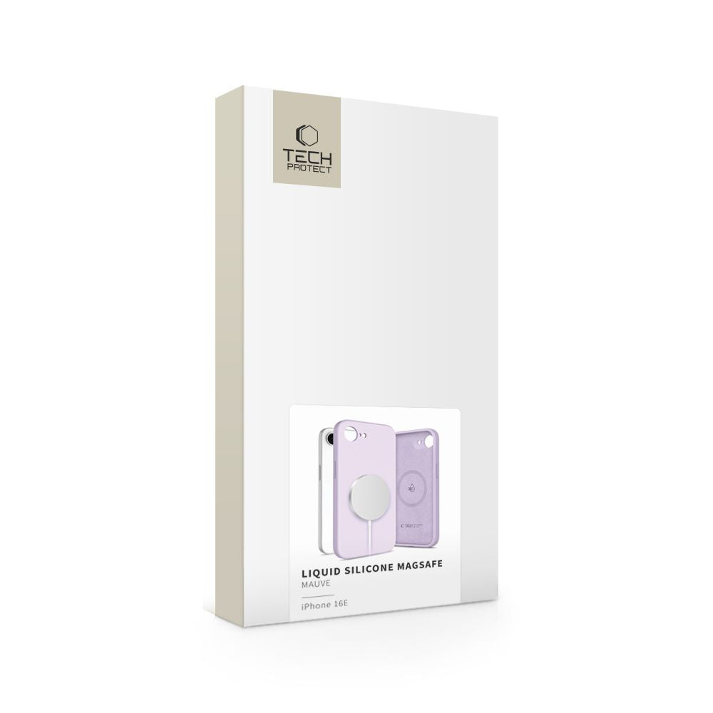OVITEK TECH-PROTECT LIQUID SILICONE MAGSAFE IPHONE 16E MAUVE