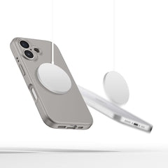 OVITEK TECH-PROTECT LIQUID SILICONE MAGSAFE IPHONE 16E STONE GREY