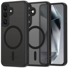 OVITEK TECH-PROTECT MAGCAM MAGSAFE GALAXY S25 MAT MAT ČRNA