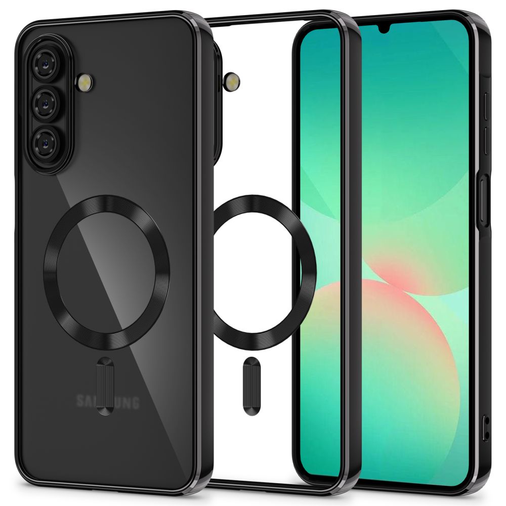 OVITEK TECH-PROTECT MAGFLEX MAGSAFE GALAXY A26 5G SREBRNO ČRN.