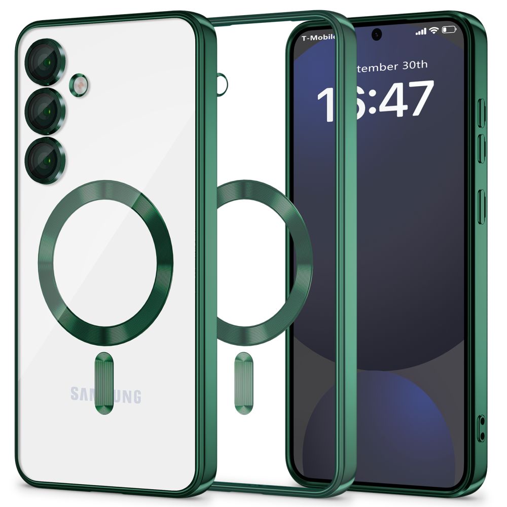 OVITEK TECH-PROTECT MAGFLEX MAGSAFE GALAXY S24 FE JUNGLE GREEN