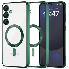 OVITEK TECH-PROTECT MAGFLEX MAGSAFE GALAXY S24 FE JUNGLE GREEN