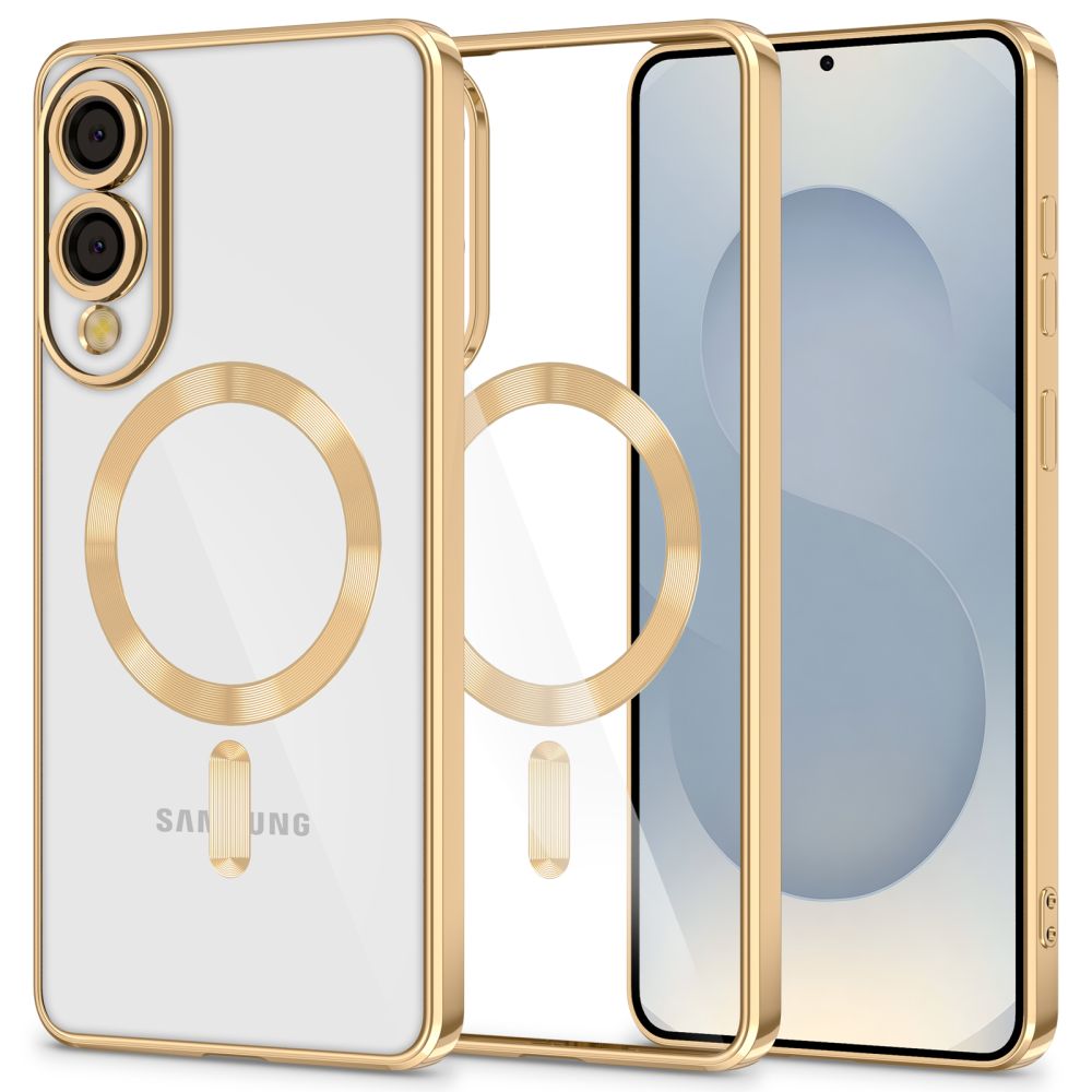 OVITEK TECH-PROTECT MAGFLEX MAGSAFE GALAXY S25 EDGE SREBRNO ZLATA