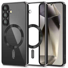 OVITEK TECH-PROTECT MAGFLEX MAGSAFE GALAXY S25 SREBRNO ČRN.