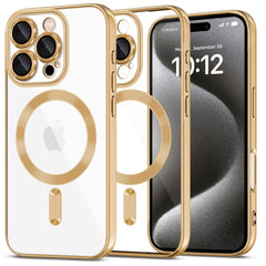 OVITEK ZA IPHONE 16 PRO MAX TECH-PROTECT MAGFLEX MAGSAFE SHINY GOLD