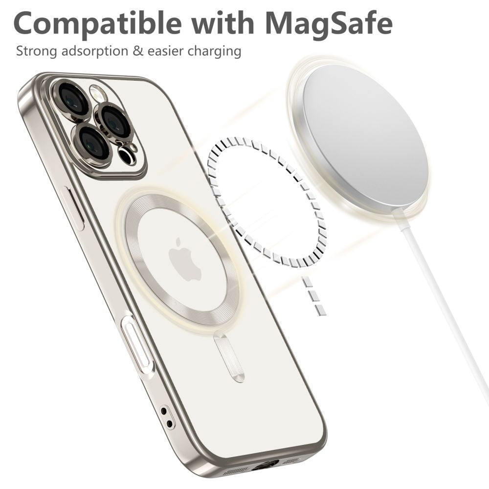 OVITEK TECH-PROTECT MAGFLEX MAGSAFE IPHONE 16 PRO MAX SREBRN TITAN