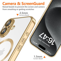 OVITEK TECH-PROTECT MAGFLEX MAGSAFE IPHONE 16E SREBRNO ZLATA