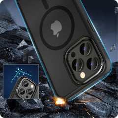 OVITEK TECH-PROTECT MAGMAT "2" MAGSAFE IPHONE 15 PRO MAX MAT ČRNA