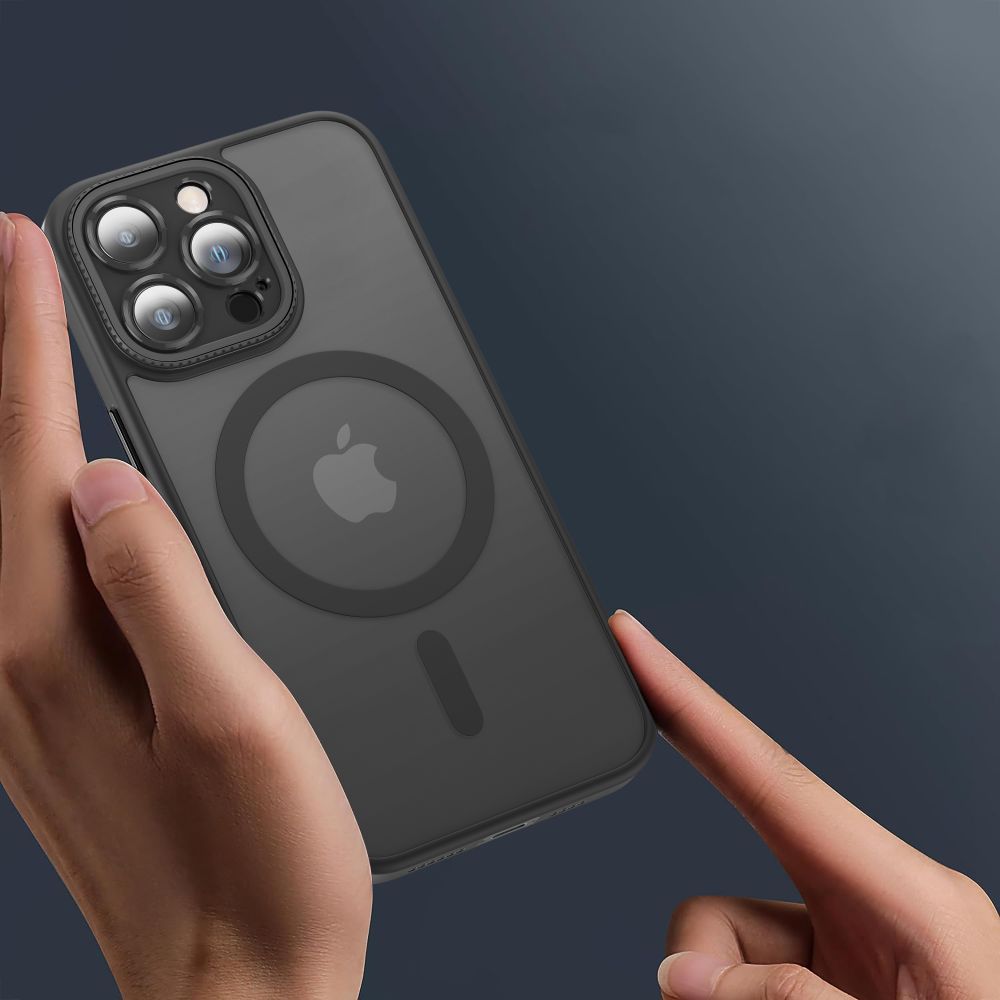 OVITEK TECH-PROTECT MAGMAT CAM+ MAGSAFE IPHONE 15 PRO MAX MAT ČRNA