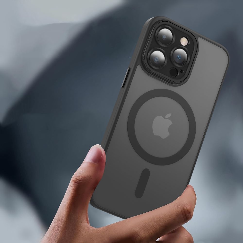 OVITEK TECH-PROTECT MAGMAT CAM+ MAGSAFE IPHONE 15 PRO MAX MAT ČRNA