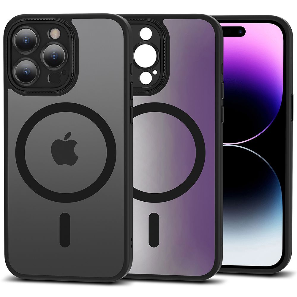 OVITEK TECH-PROTECT MAGMAT CAM+ MAGSAFE IPHONE 15 PRO MAX MAT ČRNA