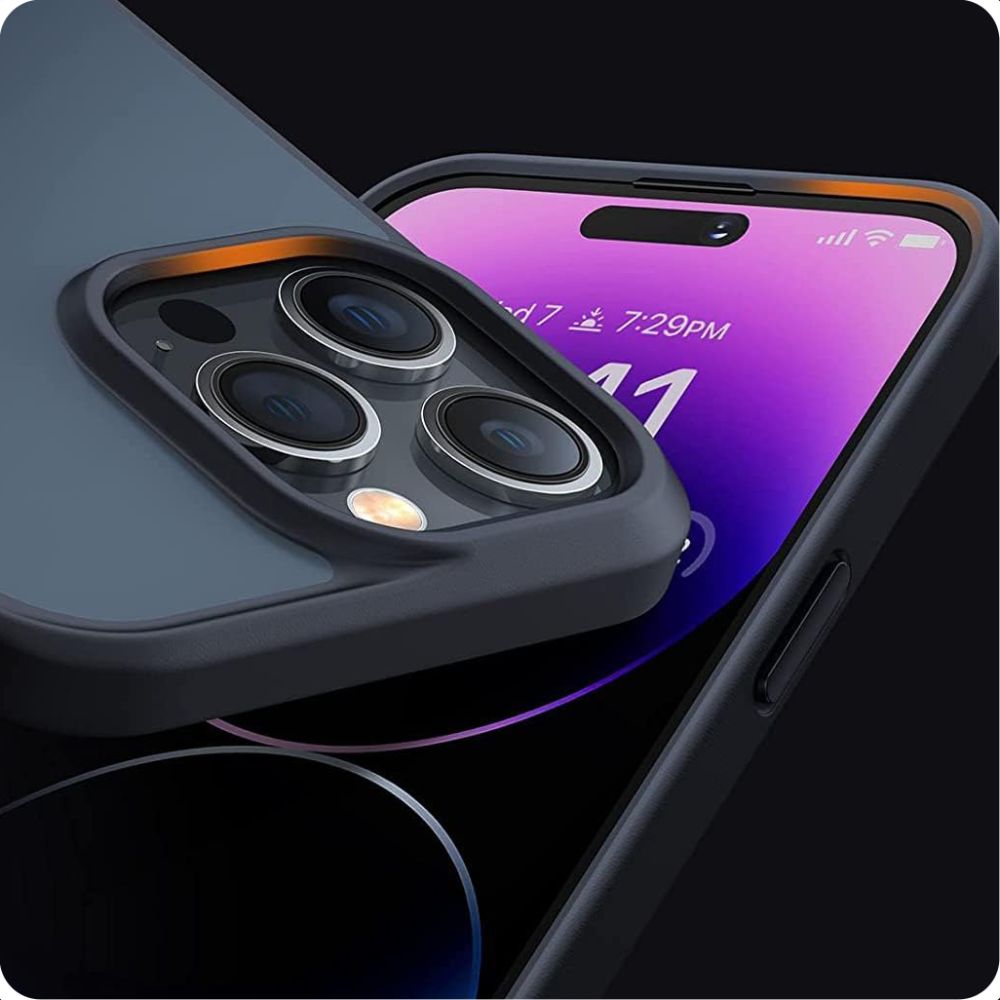 OVITEK TECH-PROTECT MAGMAT IPHONE 15 PRO MAX ČRN/PROZOREN