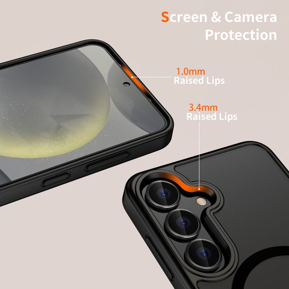 OVITEK TECH-PROTECT MAGMAT MAGSAFE GALAXY A36 5G MAT ČRNA