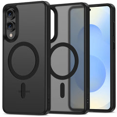 TECH-PROTECT MAGMAT MAGSAFE GALAXY S25 EDGE MAT ČRNA