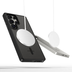 TECH-PROTECT MAGMAT MAGSAFE GALAXY S25 ULTRA ČRNA/PROZORNA