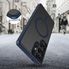 OVITEK TECH-PROTECT MAGMAT MAGSAFE GALAXY S25 ULTRA MAT MATIČNO MODRA