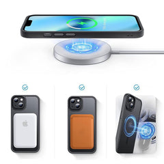 OVITEK ZA IPHONE 14 PRO MAX MAGSAFE HEYCASE ČRN/PROZOREN