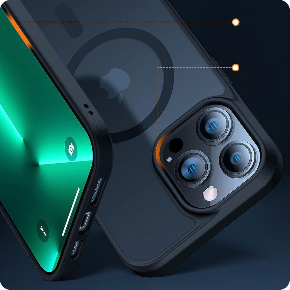 OVITEK TECH-PROTECT MAGMAT MAGSAFE IPHONE 7 / 8 / SE 2020 / 2022 ČRNA/PROZORNA