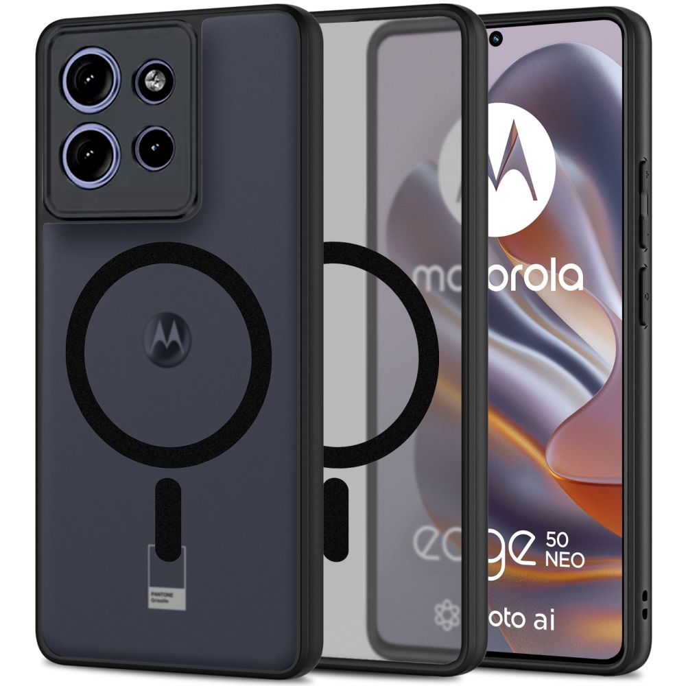 TECH-PROTECT MAGMAT MAGSAFE MOTOROLA EDGE 50 NEO MATTE ČRNA