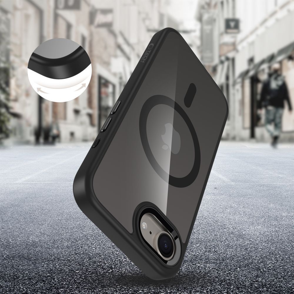 OVITEK TECH-PROTECT MAGMAT MAGSAFE NOTHING PHONE 3A ČRN/PROZOREN
