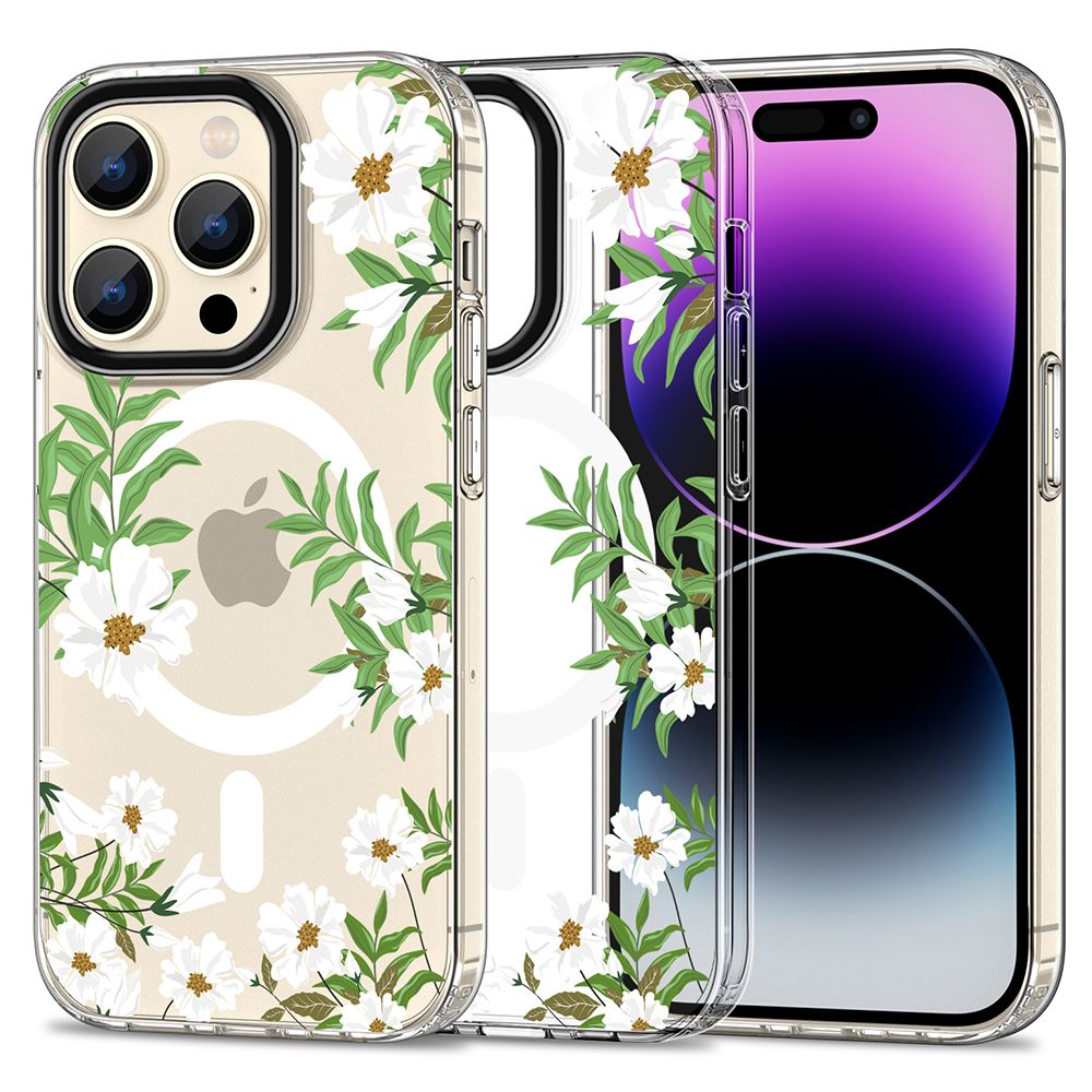 OVITEK TECH-PROTECT MAGMOOD MAGSAFE IPHONE 15 PRO MAX SPRING DAISY