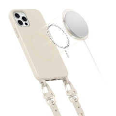 OVITEK TECH-PROTECT MAGNECKLACE MAGSAFE IPHONE 12 / 12 PRO COSMIC LATTE