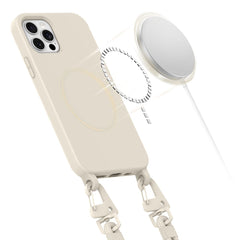 OVITEK TECH-PROTECT MAGNECKLACE MAGSAFE IPHONE 12 / 12 PRO COSMIC LATTE