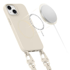 OVITEK TECH-PROTECT MAGNECKLACE MAGSAFE IPHONE 15 COSMIC LATTE