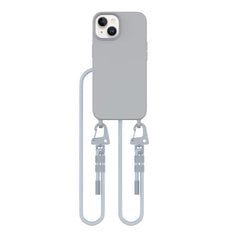 OVITEK TECH-PROTECT MAGNECKLACE MAGSAFE IPHONE 15 CRAYON GREY