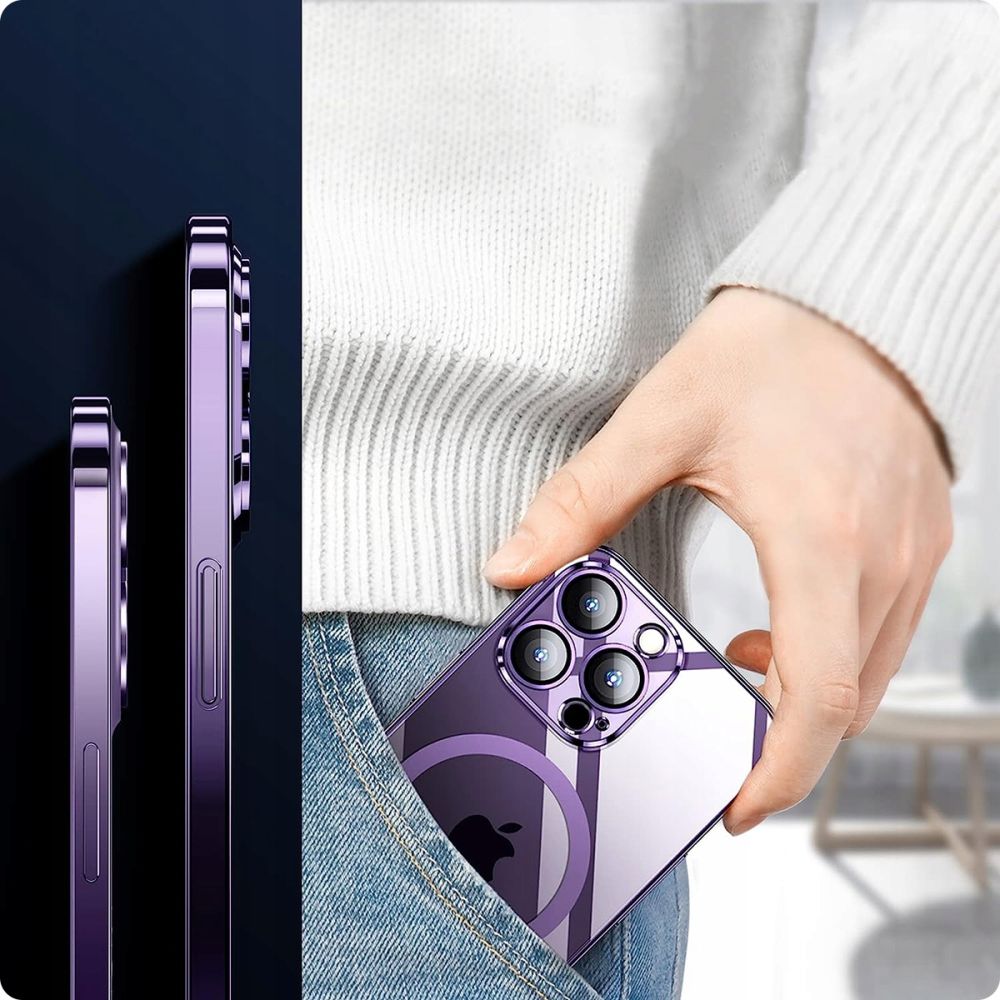 OVITEK ZA IPHONE 13 HEYCASE MAGSHINE MAGSAFE ČRN