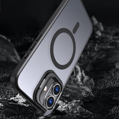 OVITEK TECH-PROTECT MAGSTAND MAGSAFE IPHONE 16 MAT MAT ČRNA